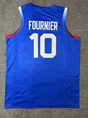 10 Fournier France Olympics Limited Road Jersey blue